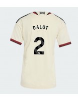 Manchester United Diogo Dalot #2 Tredjedrakt Dame 2026-27 Korte ermer